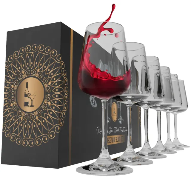 Bar Dedicated wijnglas 52cl set van 6 mondgeblazen