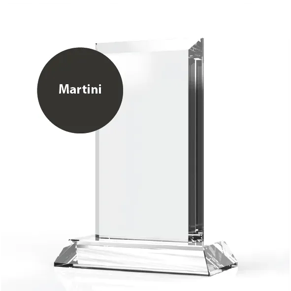 Glencairn Medium Rectangle Trophy Martini trofee Gin Guide 2025