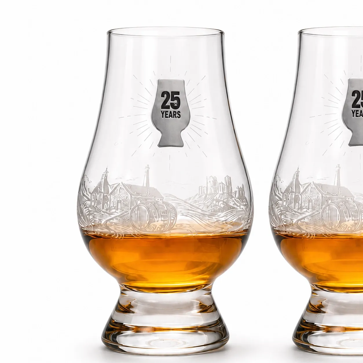 Glencairn 25th Limited Edition whiskyglas collectors set