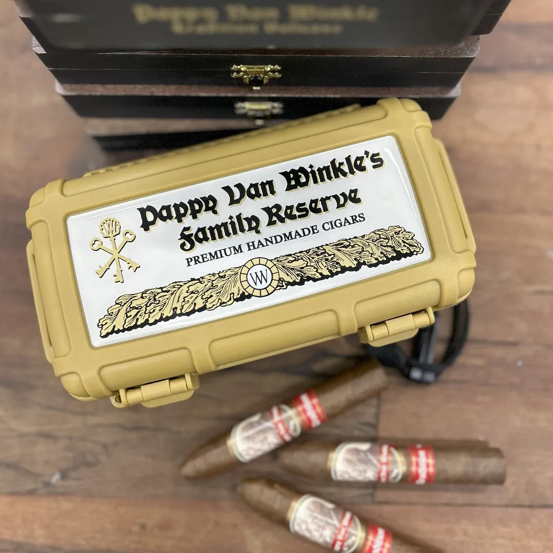 Pappy Van Winkle Family Reserve reis-humidor voor 10 sigaren