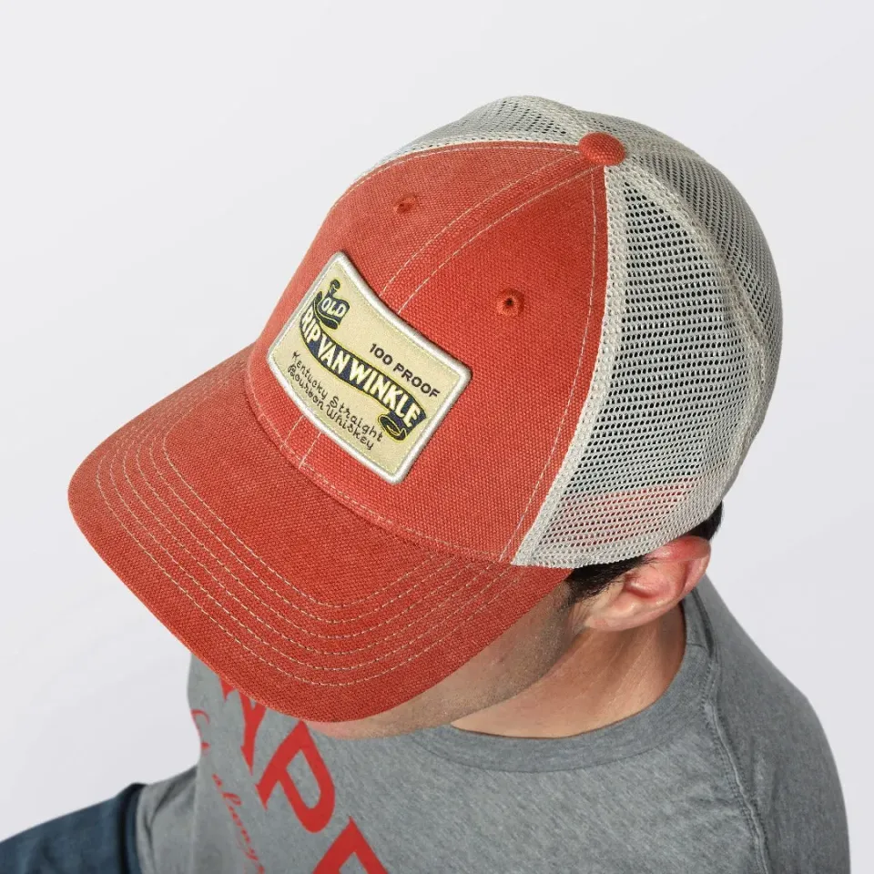 Pappy Van Winkle Vintage Bourbon trucker pet oranje set van 6