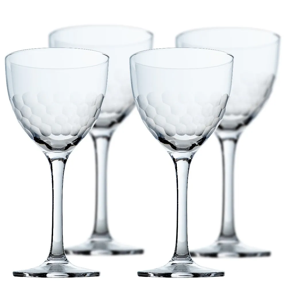 Hive Honeycomb Nick & Nora cocktailglazen loodvrij kristal