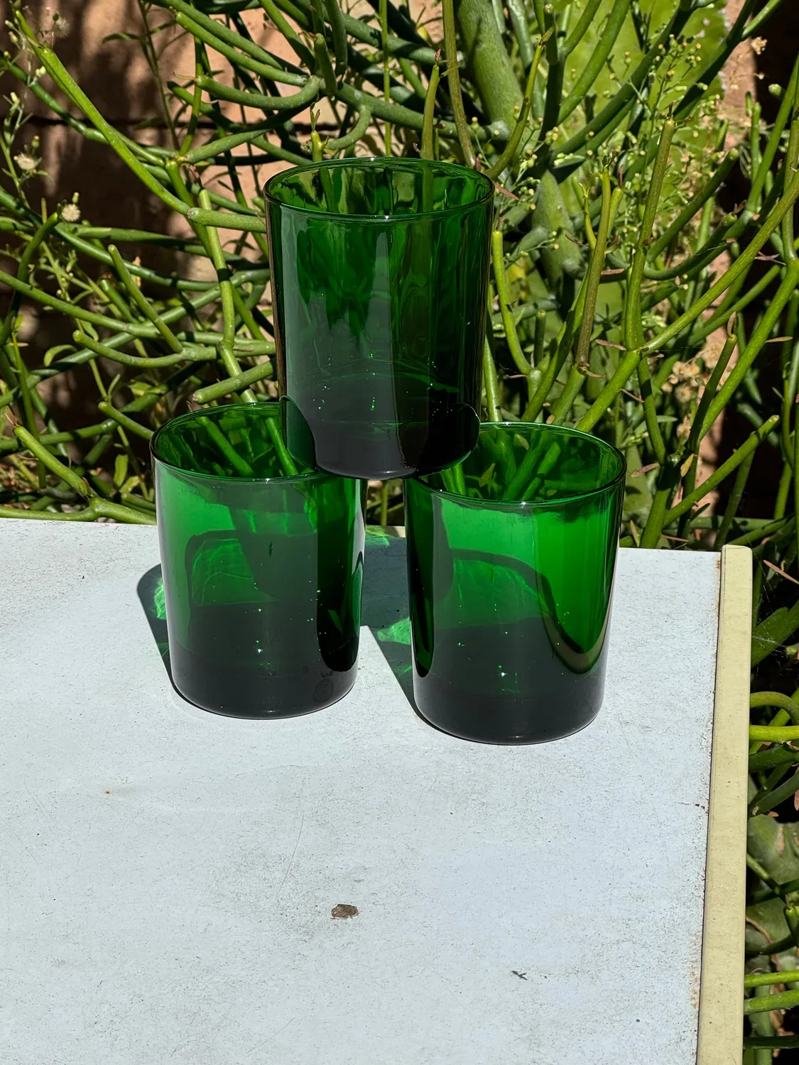 Amehla Groen Drinkglas 24cl Frankrijk