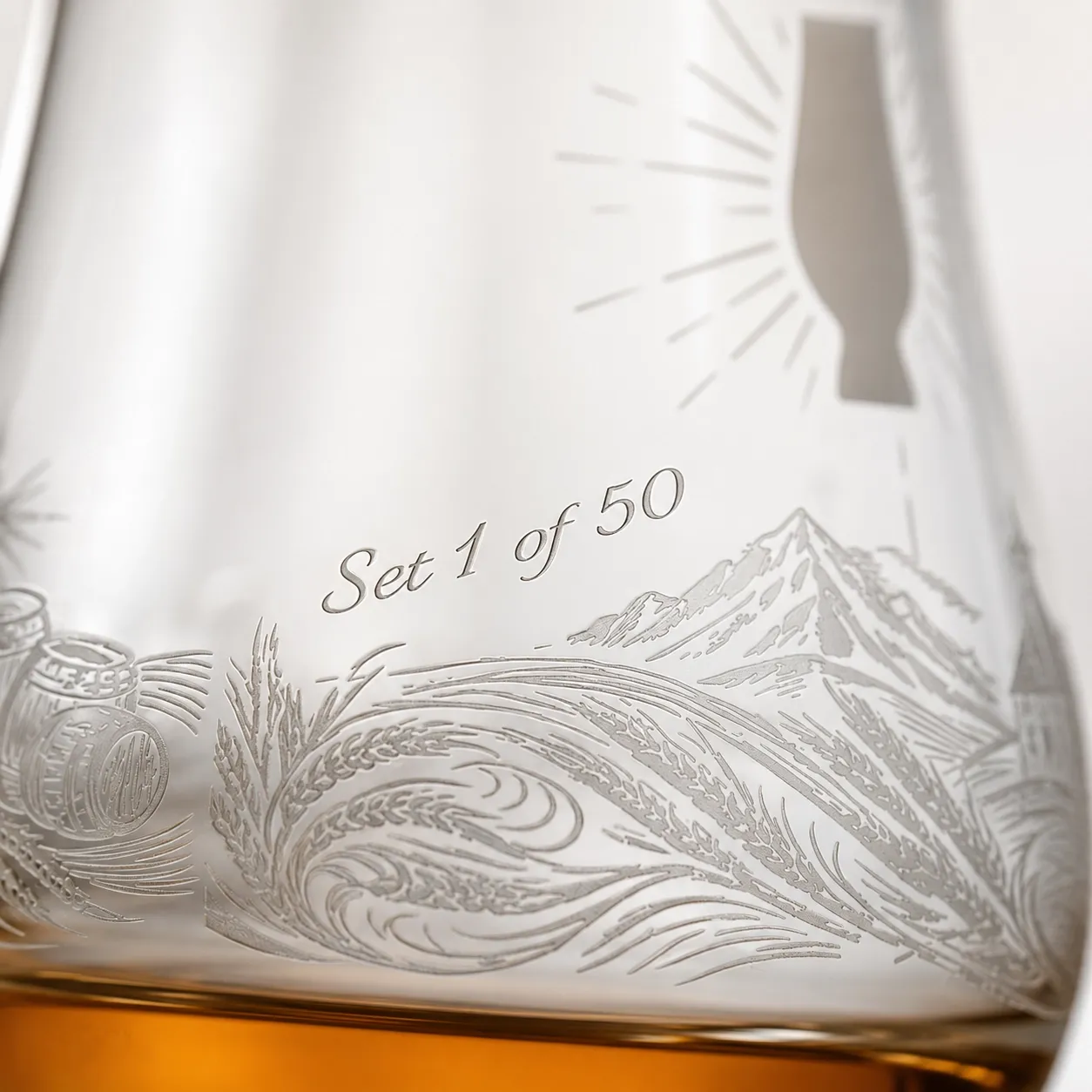 Glencairn 25th Limited Edition whiskyglas collectors set