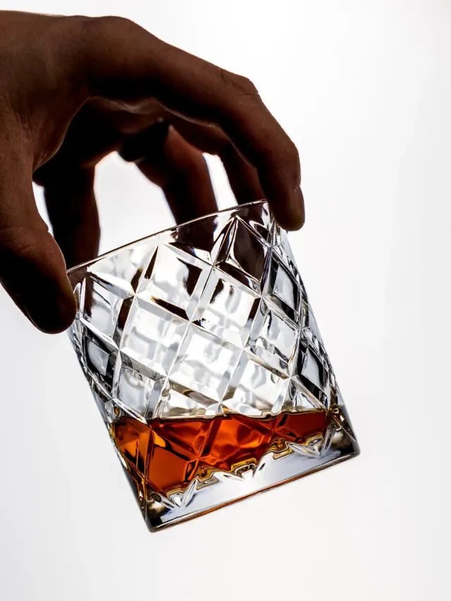 Amehla Diamond whiskyglas geruit