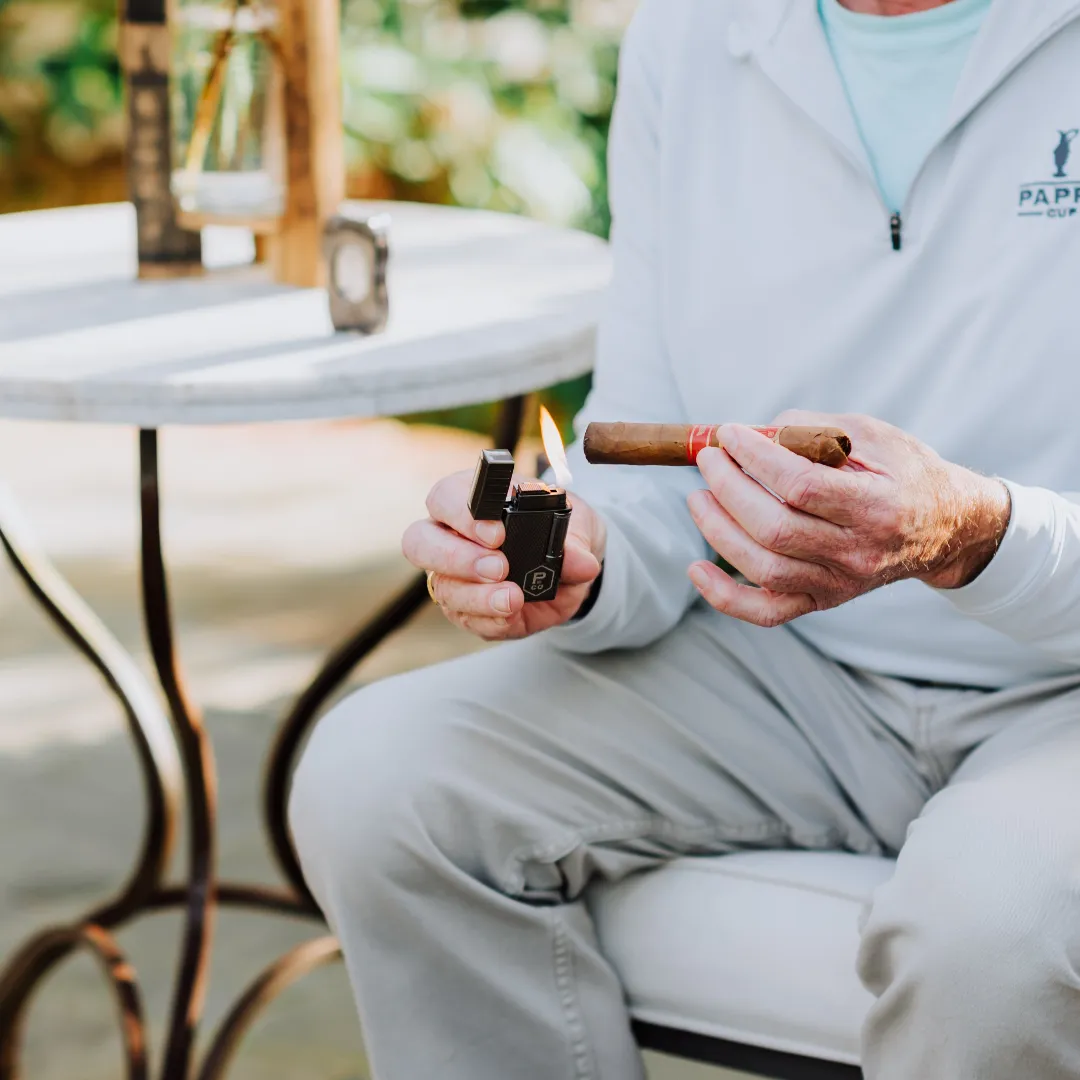 Pappy Van Winkle Colibri Julius aansteker dubbele vlam